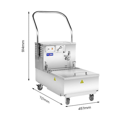FryMax 42L Electric Oil Filter Machine EOF-42 Frymax