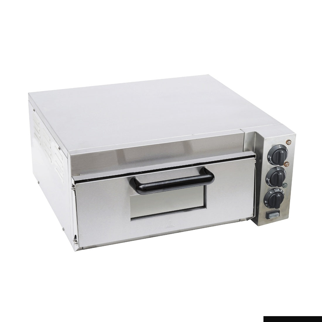 BakerMax EP-1T Compact Countertop Single Deck Electric Pizza Oven Mattys