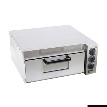 BakerMax EP-1T Compact Countertop Single Deck Electric Pizza Oven Mattys