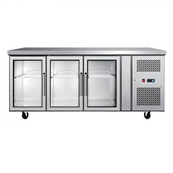 Atosa Glass Three Door Cooling Table - EPF3731 Mattys