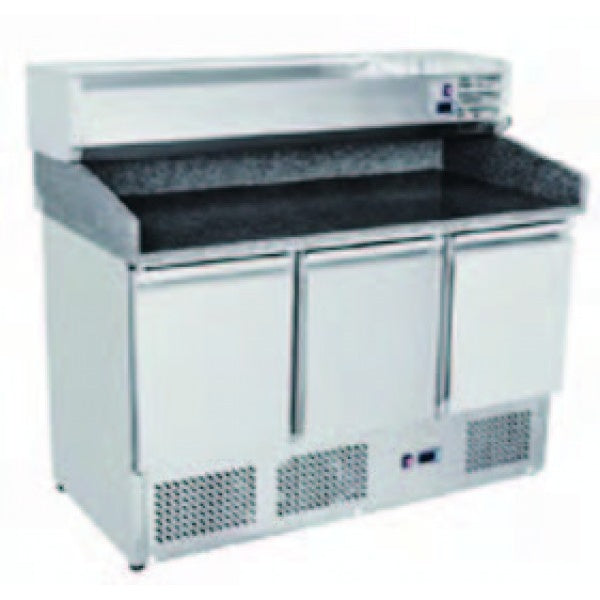 Atosa Three Doors Pizza Table without 1365mm - ESL3852 Mattys