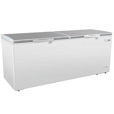Exquisite ESS760H Stainless Steel Top Storage Chest Freezers Mattys