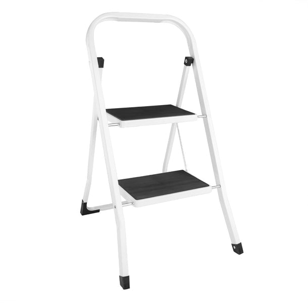 Stainless Steel & Shelving Vogue Folding Step Stool 2 Tread - F018 Vogue