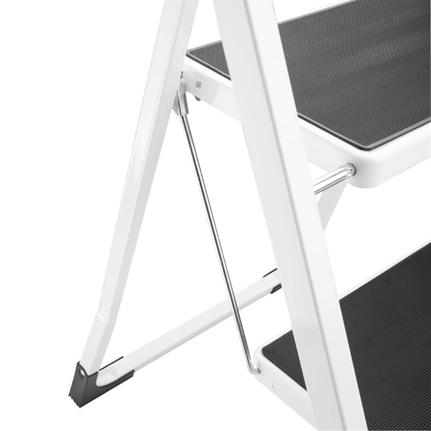 Stainless Steel & Shelving Vogue Folding Step Stool 2 Tread - F018 Vogue