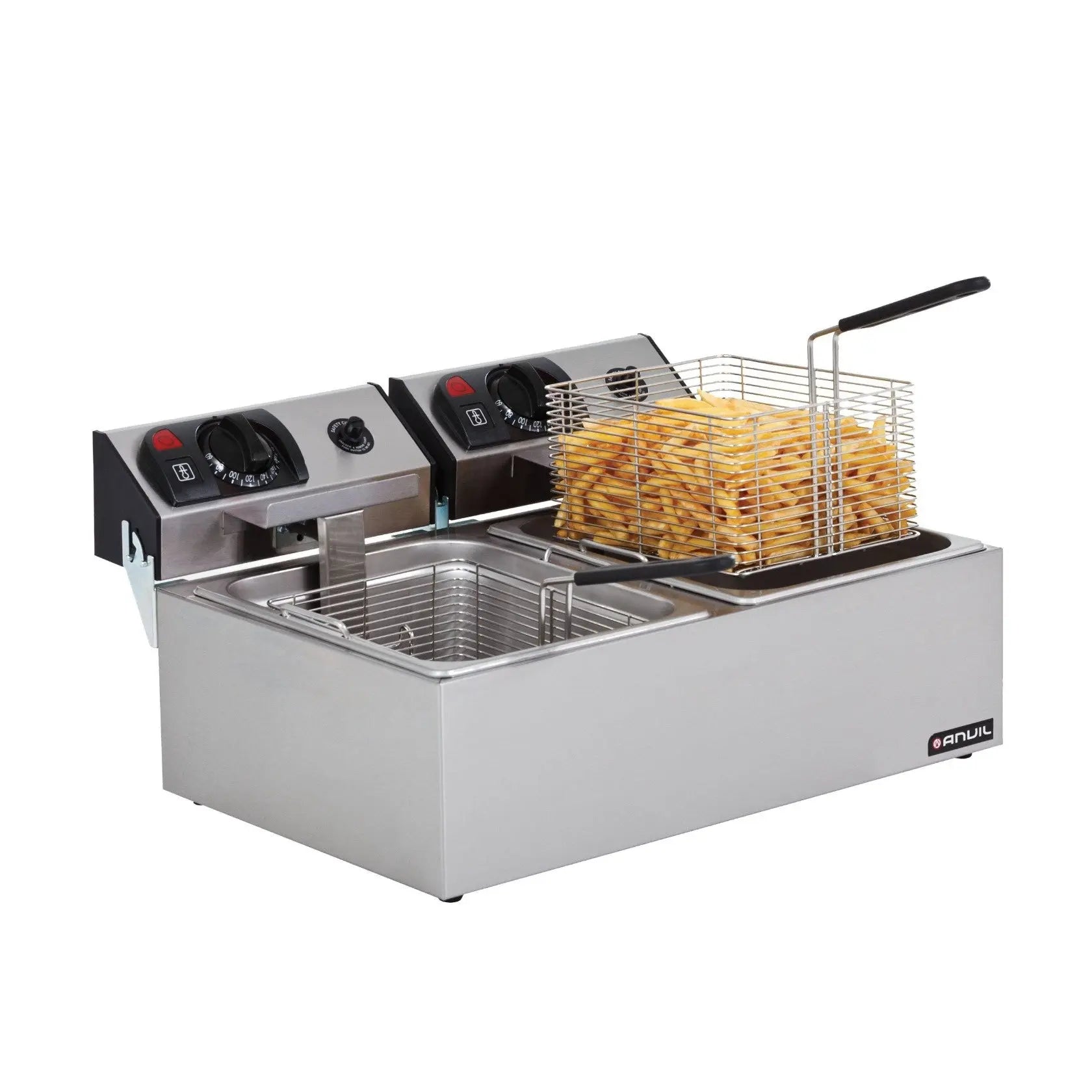 Anvil Deep Fryer Double Pan - FFA0002 Mattys