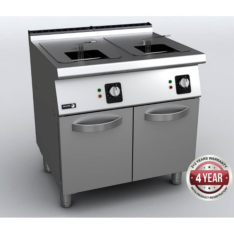 F.E.D. F-G7215 FAGOR Fryer with 2x15L Tank and 2 Baskets Mattys