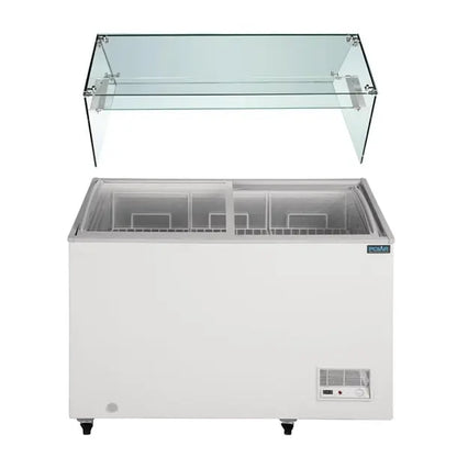 Polar G Series Display Chest Freezer 270Ltr with Glass Surround FL992-A Mattys