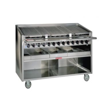 600 series Floor model Radiant Grill 7 burners Mattys