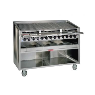 600 series Floor model Radiant Grill 13 burners Mattys