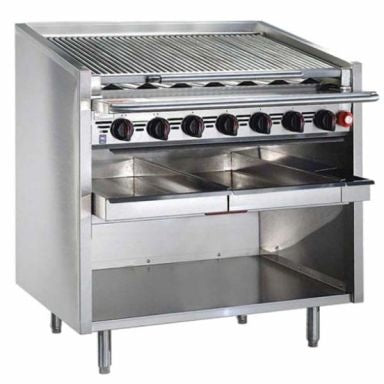 600 series Floor model Radiant Grill 16 burners Mattys