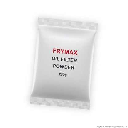F.E.D Cleaning Products Frymax Oil Filter Powder 50 250g Satchels - FM-PD50/250G Mattys