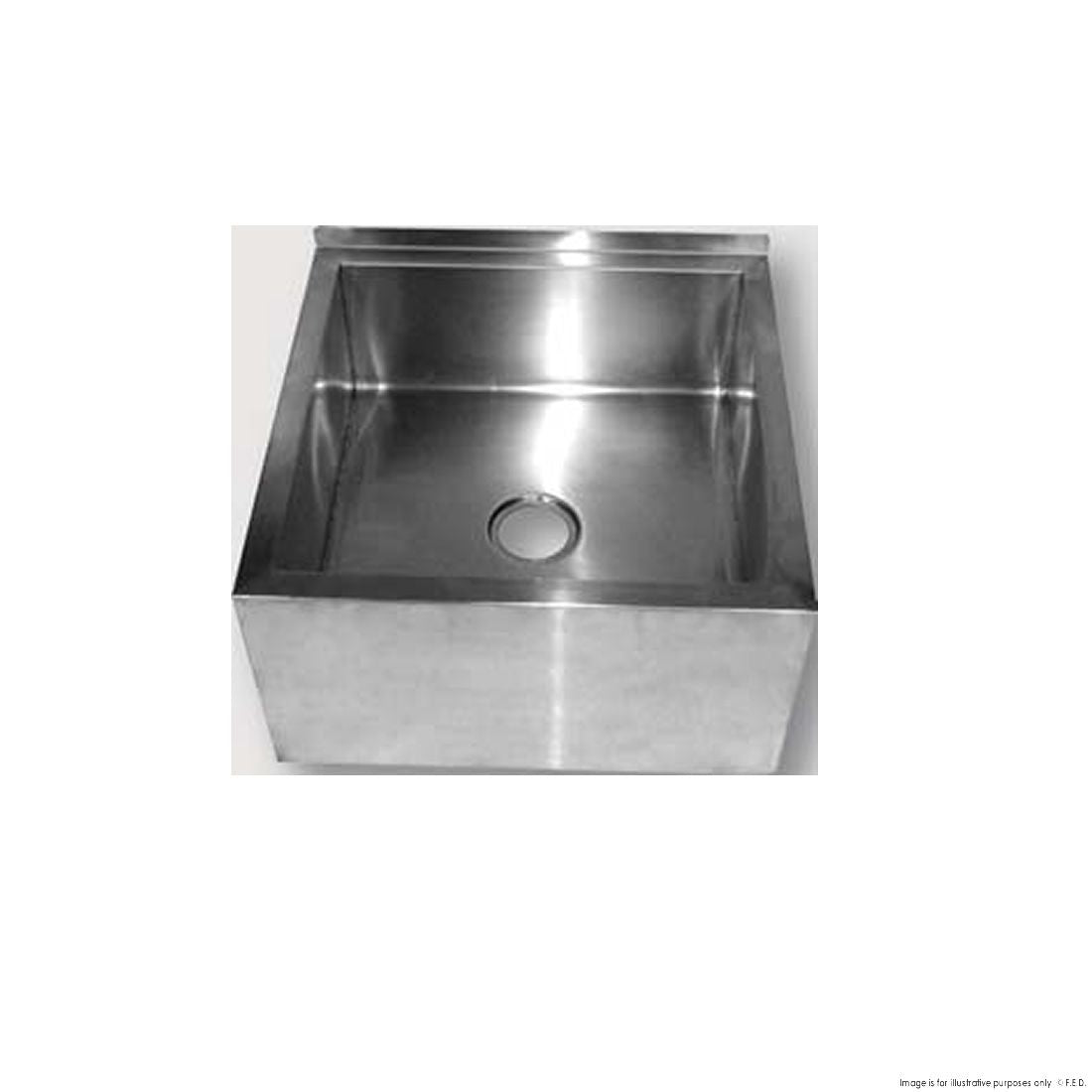 F.E.D. Modular systems FMS-H Stainless Steel Floor Mop Sink Mattys