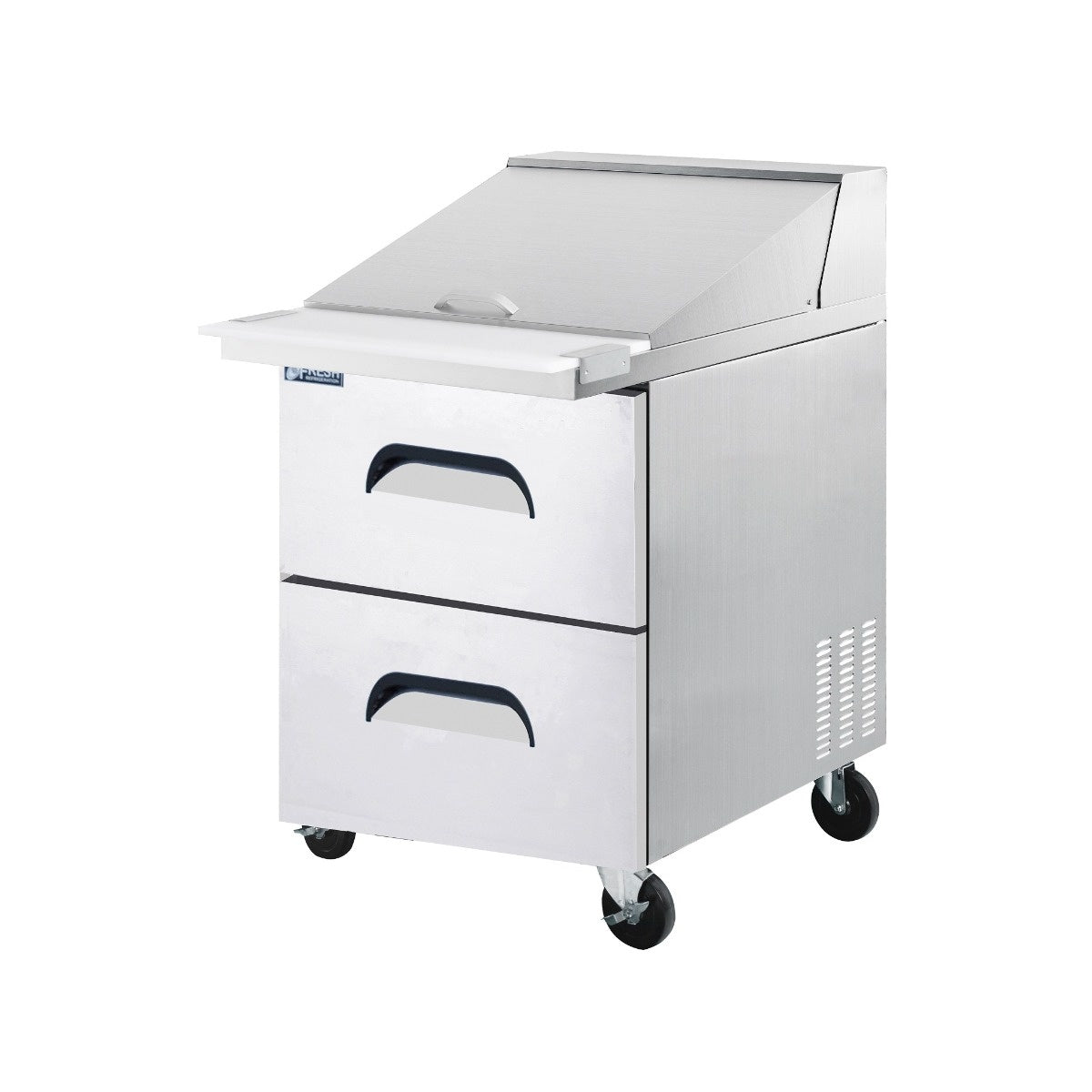 Fresh Megatop Food Prep Table 2 Drawer 700mm Wide 186L - FMU-28-D2 Mattys