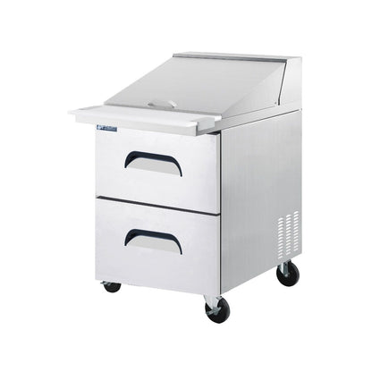 Fresh Megatop Food Prep Table 2 Drawer 700mm Wide 186L - FMU-28-D2 Mattys