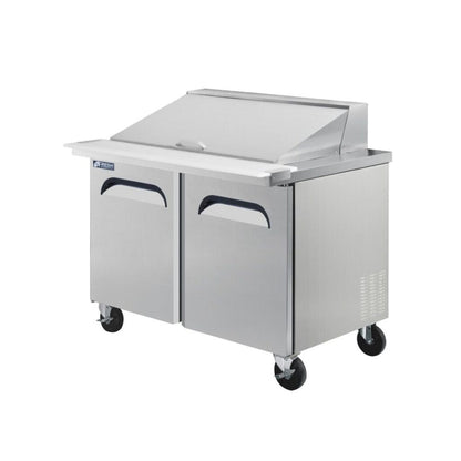 FRESH MEGATOP SANDWICH PREP FRIDGE 2 DOORS - FMU-36 Mattys