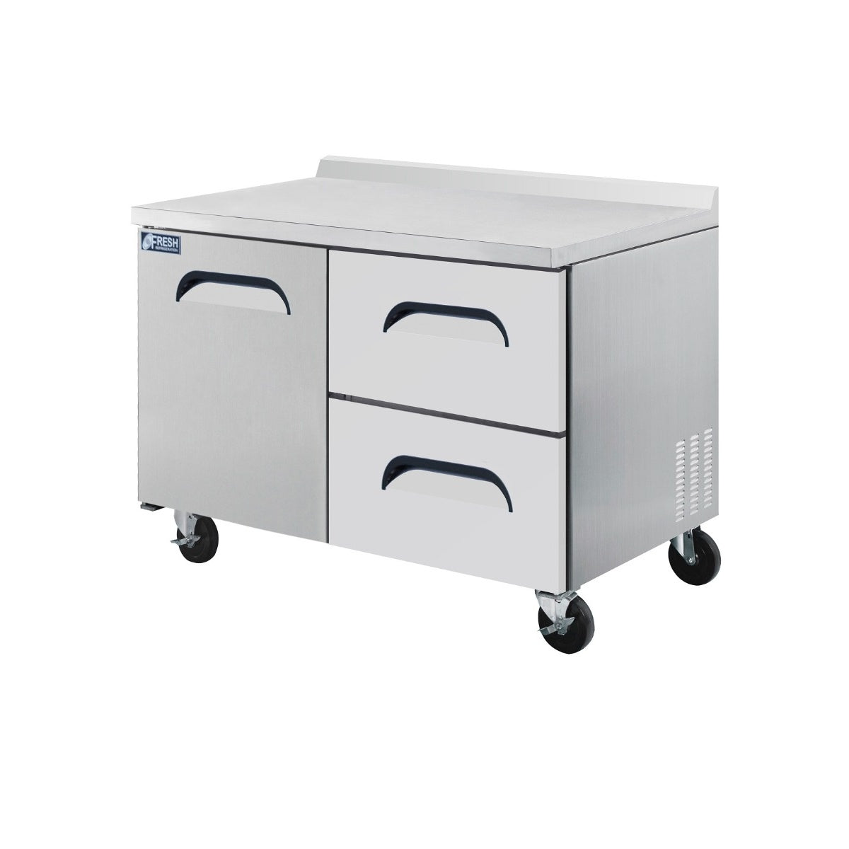 Fresh FMU-48-D4  ‚Äì Megatop Food Prep Table 4 Drawer 1227mm Wide 346L Mattys