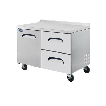 Fresh Megatop Food Prep Table 4 Drawer 1227mm Wide 346L - FMU-48-D4 Mattys