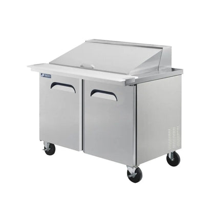FRESH MEGATOP SANDWICH PREP FRIDGE 2 DOORS - FMU-48 Mattys