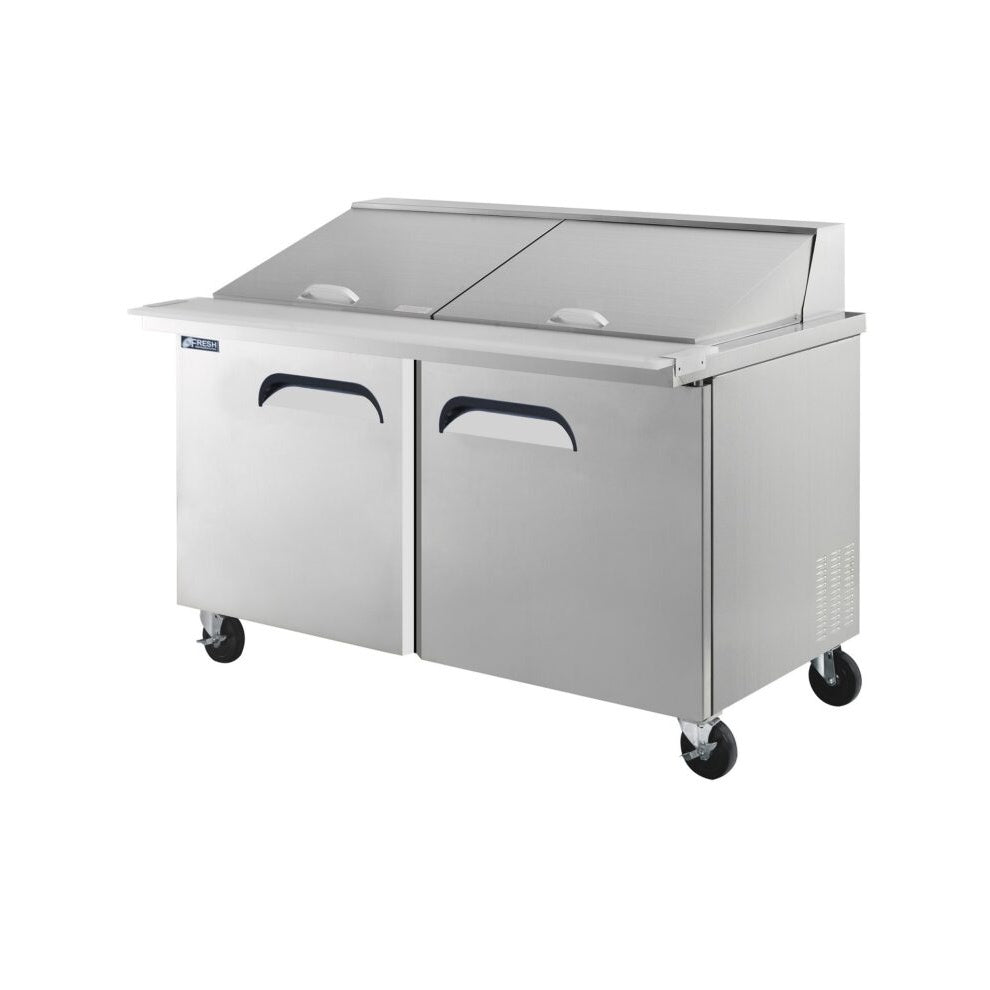 FRESH MEGATOP SANDWICH PREP FRIDGE 2 DOORS - FMU-60 Mattys