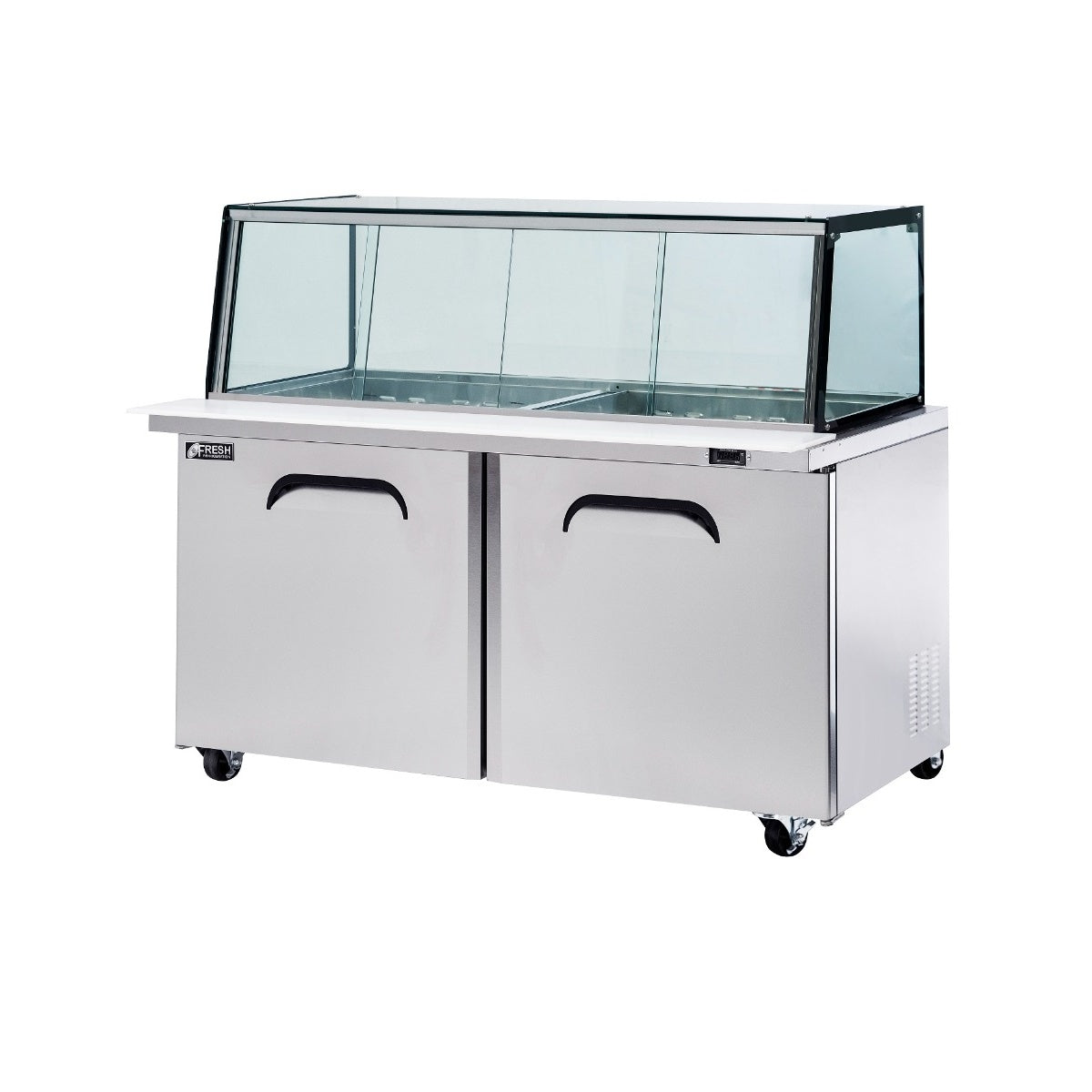 Fresh FMU-60GC ‚Äì Glass Canopy Noodle Bar Salad 1533mm Wide 441L Mattys