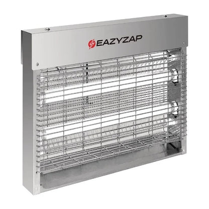 Eazyzap Brushed Stainless Steel bug zapper - 8W FP983-A Mattys
