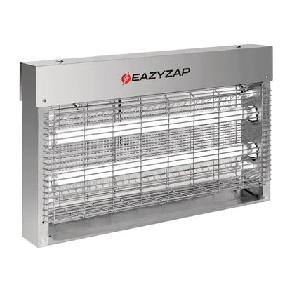 Eazyzap Brushed Stainless Steel bug zappers - 20W FP985-A Mattys