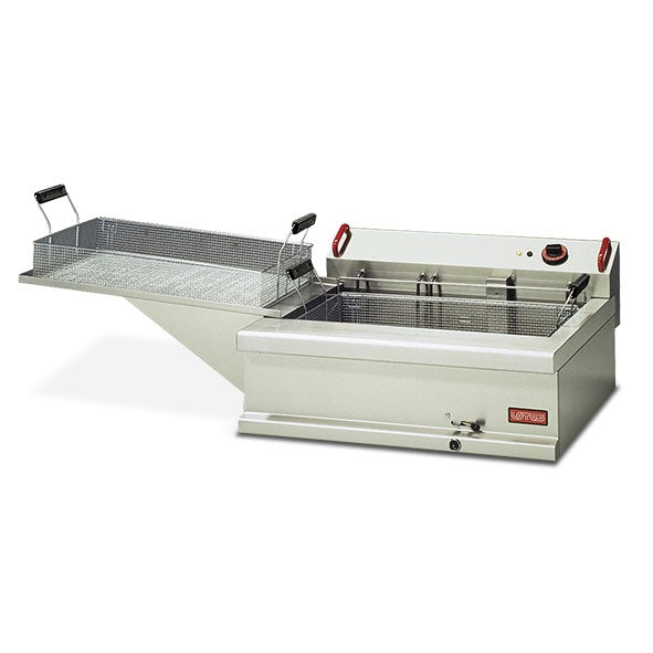 Bench Top Fryers Lotus FPE 25 24L LARGE PAN ELECTRIC PASTRY FRYER BENCH MODEL - FPE 25 Mattys