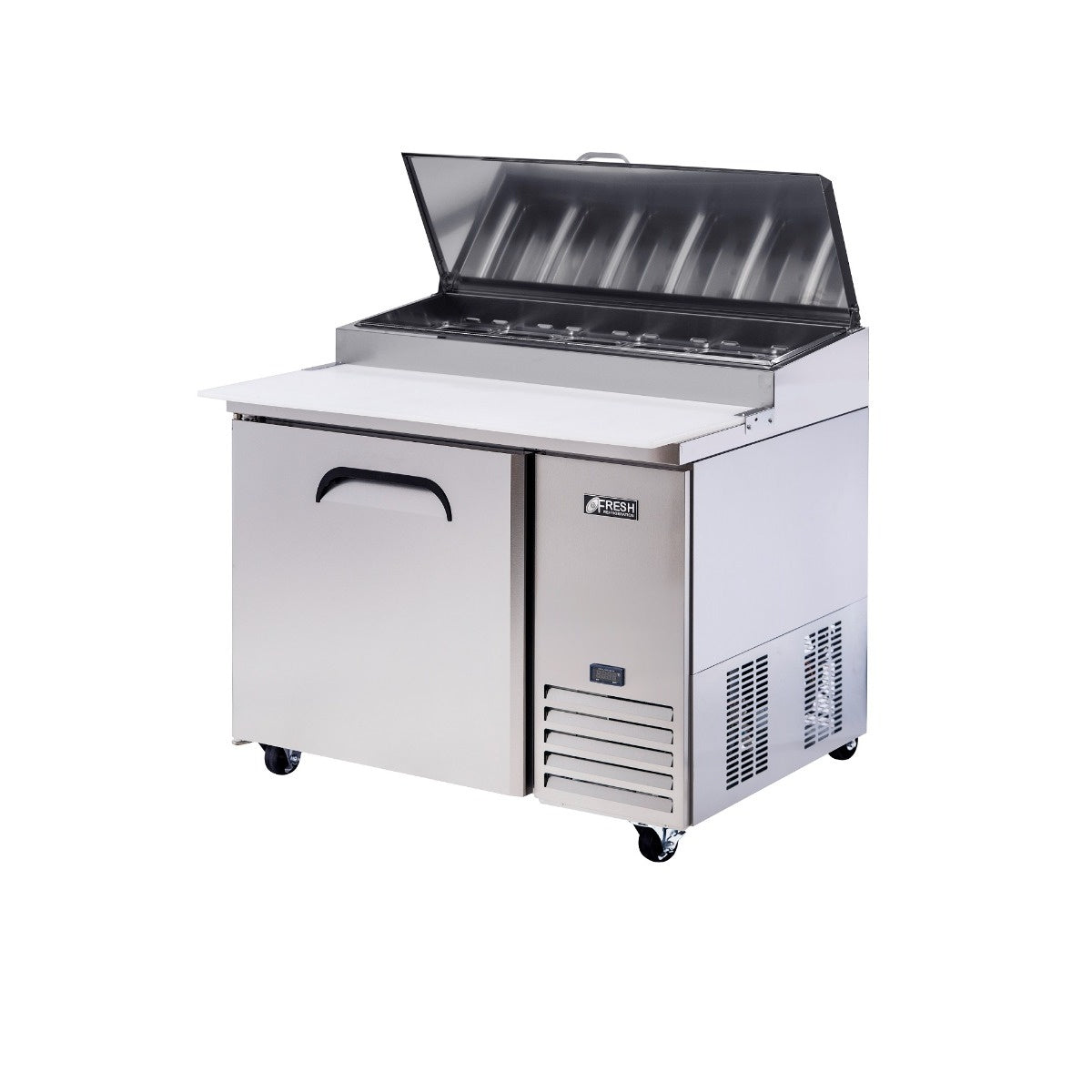 Fresh FPT-44 ‚Äì Pizza Prep Table One Door 1130mm Wide Mattys