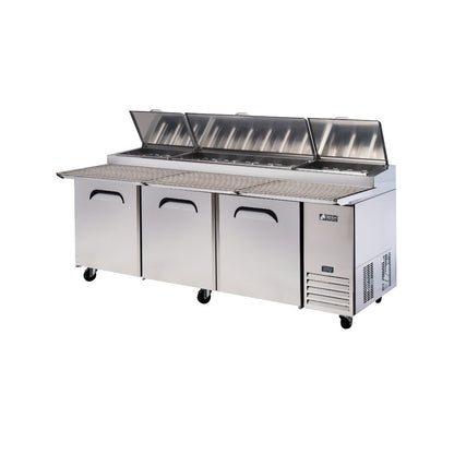Fresh Pizza Prep Table 3 Door 2370mm Wide - FPT-93G Mattys