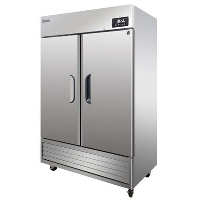 FRESH BOTTOM MOUNT UPRIGHT FRIDGE 2 DOORS - FRB-49RS Mattys