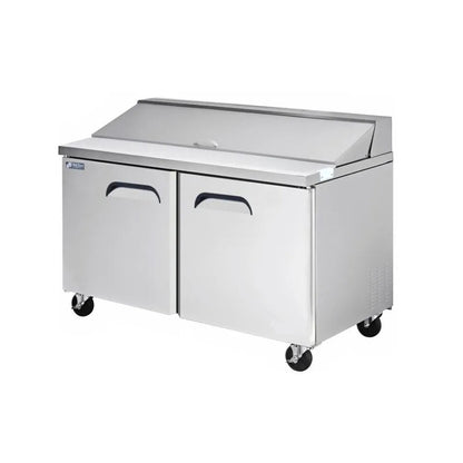 FRESH FSU-60 2 SOLID DOOR SALAD AND SANDWICH PREP TABLE FRIDGE Mattys
