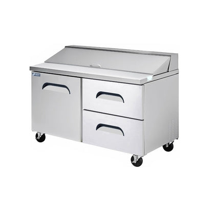 Fresh Salad & Sandwich Prep Door 2 Drawer 1533mm Wide 441L - FSU-60-D2 Mattys