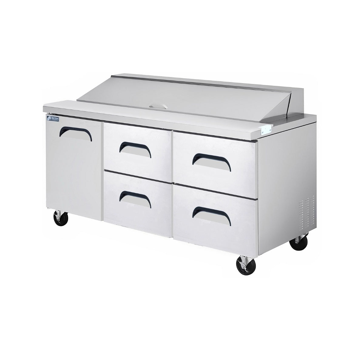 Fresh FSU-72-D2  – Salad & Sandwich Prep Table 2 Drawer 1839mm Wide 531L Mattys