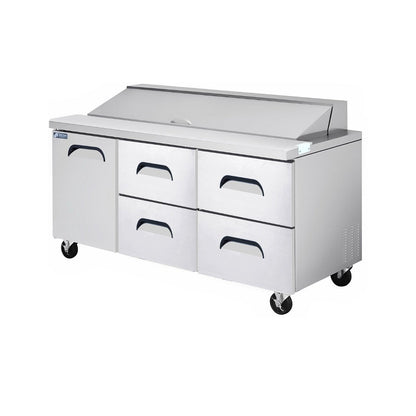 Fresh FSU-72-D2  – Salad & Sandwich Prep Table 2 Drawer 1839mm Wide 531L Mattys