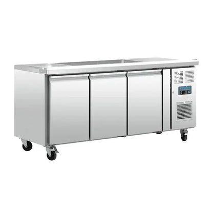 Polar 3 Door Saladette Counter FT283-A Mattys