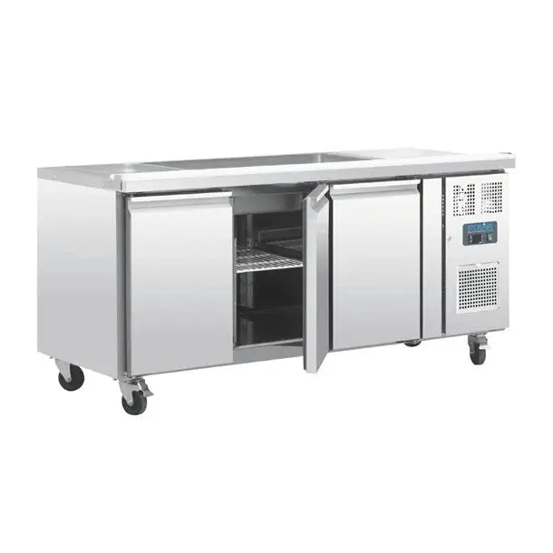 Polar 3 Door Saladette Counter FT283-A Mattys