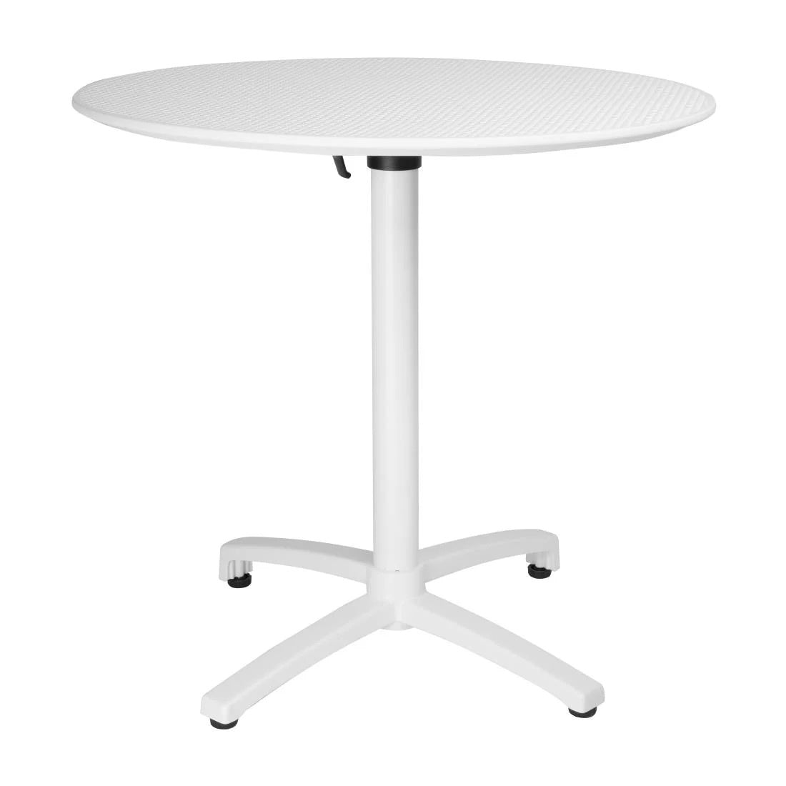 Bolero Folding PP Table 800mm - White FT620 Mattys
