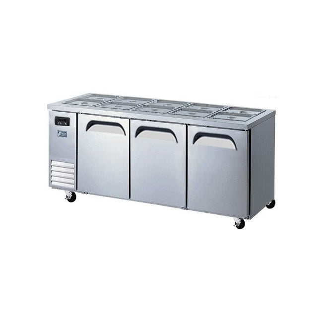 Fresh FTTB-1800R  – Open Air Salad Table Three Door 1800mm Wide 468L Mattys