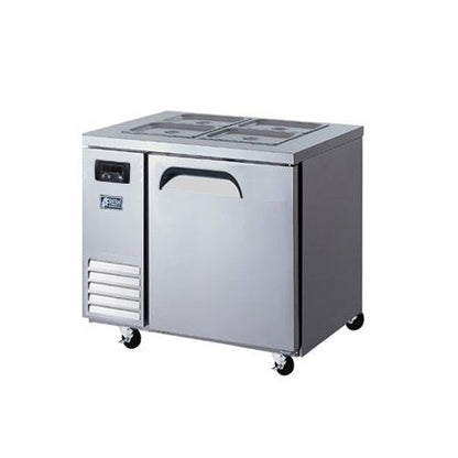 Refrigeration Fresh Open Air Salad Table One Door 900mm Wide - FTTB-900R Mattys