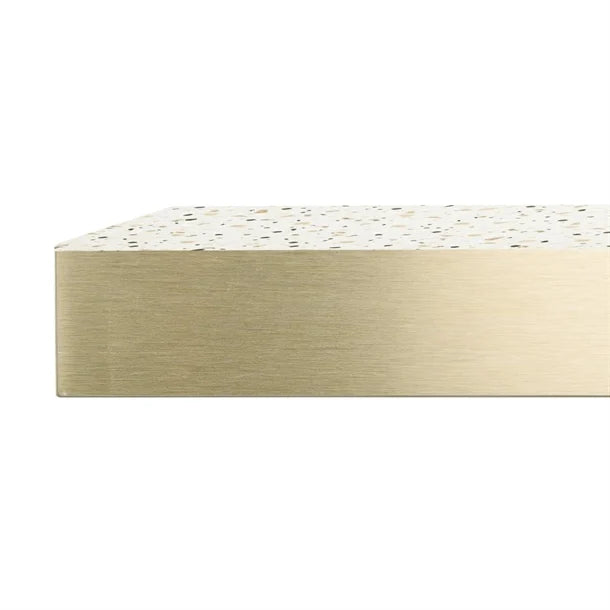 Benchtop Bolero Terrazzo Style Square Table 700x700mm - FU519 Bolero