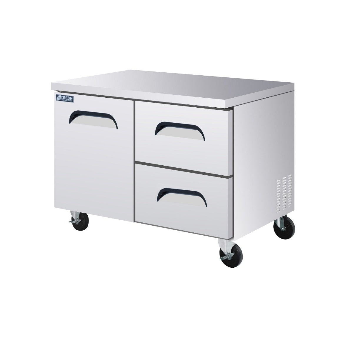 Fresh FUR-48-D4  ‚Äì Rear Mount Underbench Fridge 4 Drawer 1227mm Wide Mattys