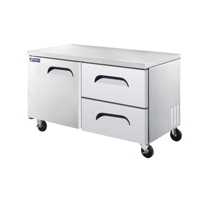 Fresh FUR-60-D2  ‚Äì Rear Mount Underbench Fridge 2 Drawer 1533mm Wide Mattys