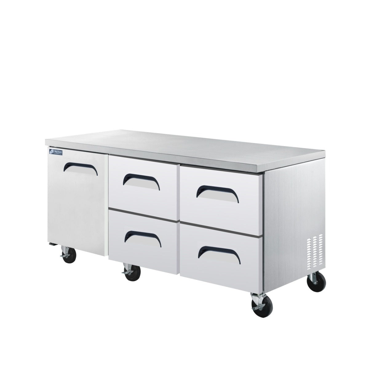 Fresh FUR-72-D6 ‚Äì Rear Mount Underbench Fridge 6 Drawer 1839mm Wide Mattys