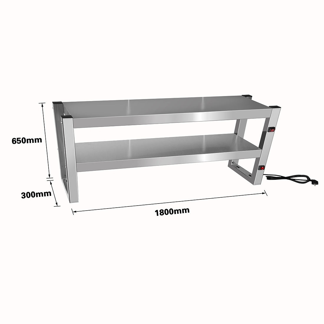 Benchstar Commercial Food Warmer with 10 Lamps – FW10L-182 Benchstar
