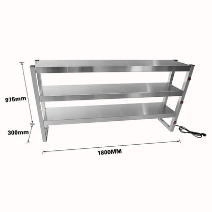 Benchstar Commercial Food Warmer with 15 Lamps – FW15L-183 Benchstar