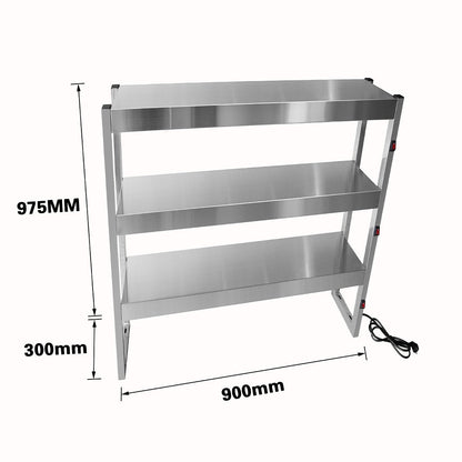 Benchstar Commercial Food Warmer with 6 Lamps – FW6L-093 Benchstar