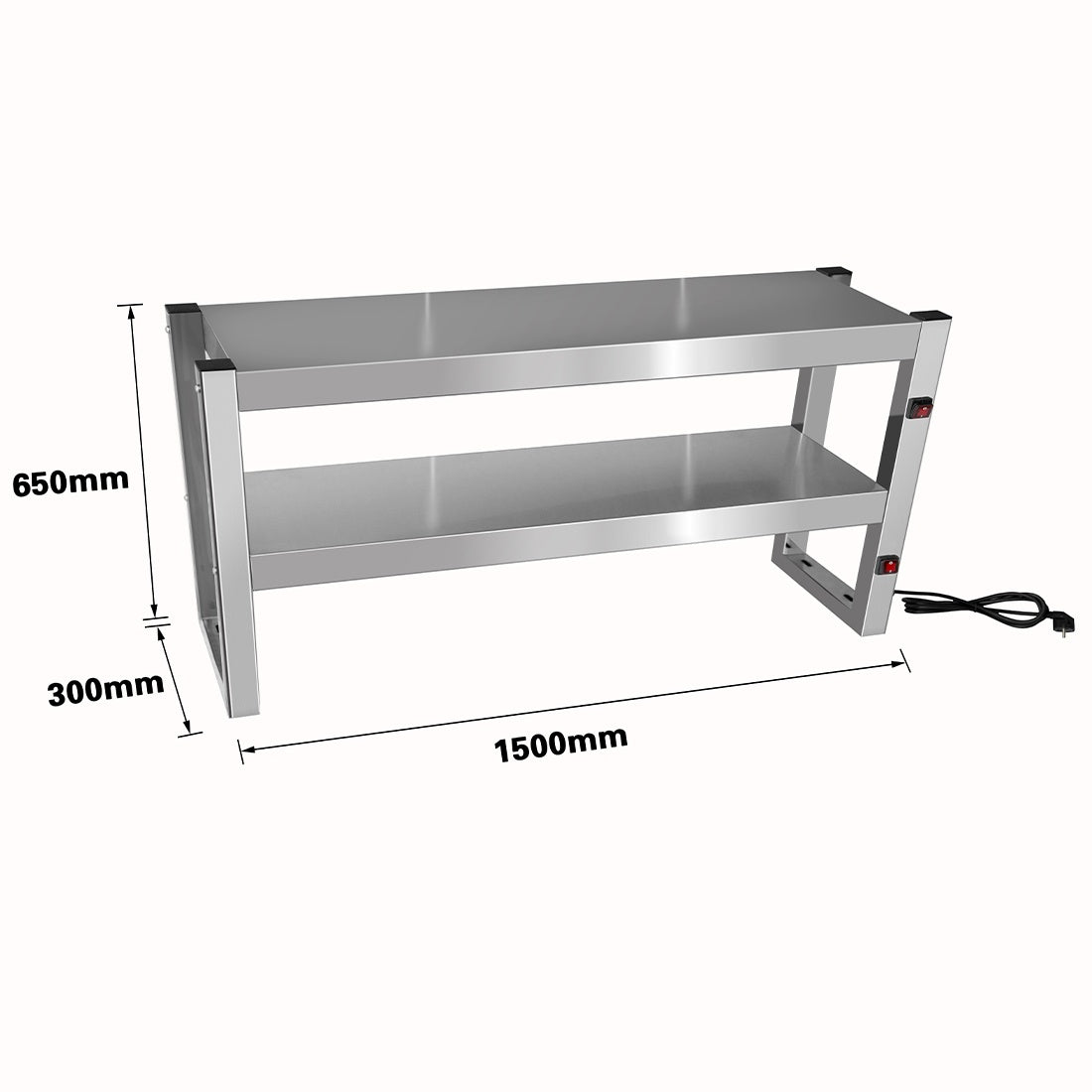 Benchstar Commercial Food Warmer with 8 Lamps – FW8L-152 Benchstar
