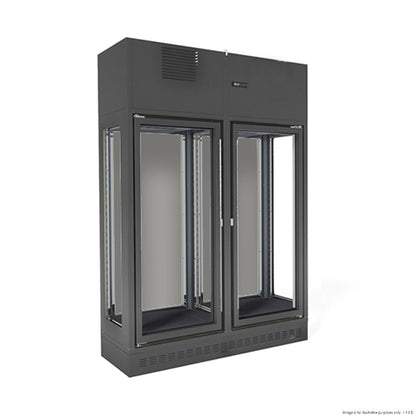 Refrigeration F.E.D. Fagor Single Zone 2 Doors Black Wall-Mounted Wine Cellar - FWC-2602-1WB Mattys