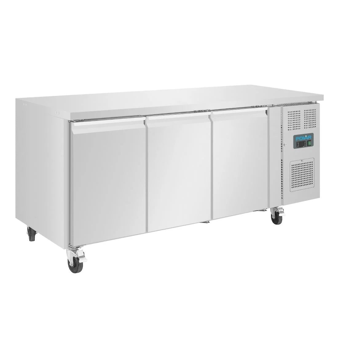 Polar U-Series 3 Door Counter Freezer 417Ltr G600-A Mattys