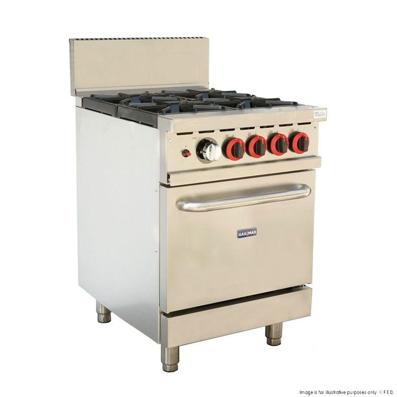 F.E.D Gasmax-GBS4TS 4 Burner With Oven Flame Failure Mattys